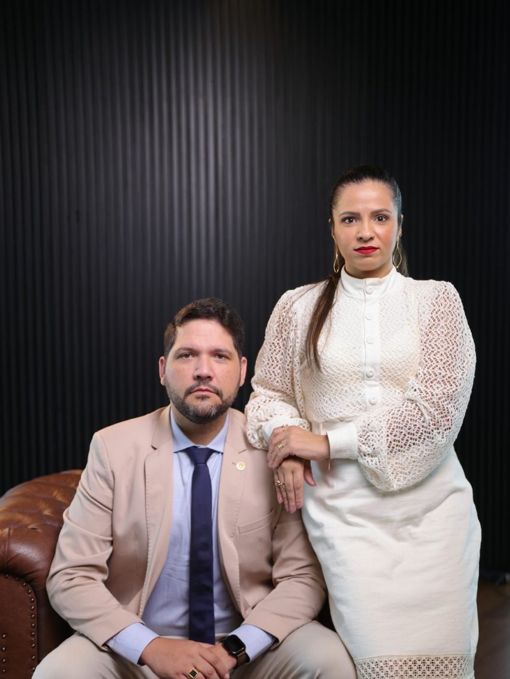 Any Fernandes e Narciso Silva, sócios do escritório Fernandes & Silva.